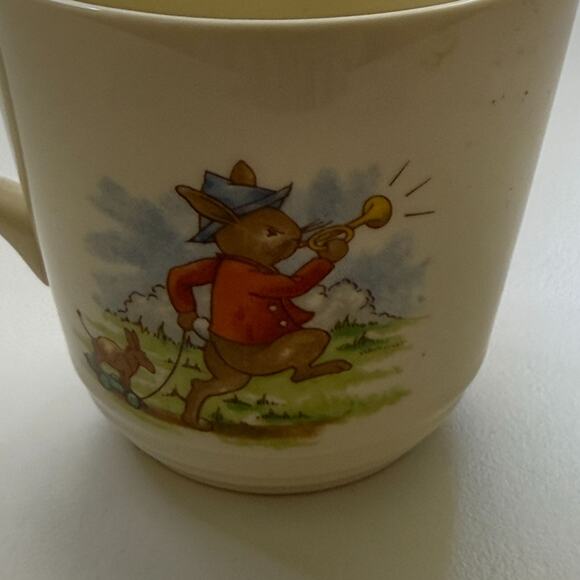 Vintage 1960s Walter Hayward Royal Doulton Bunnykins Bone China Teacup - Picture 5 of 7